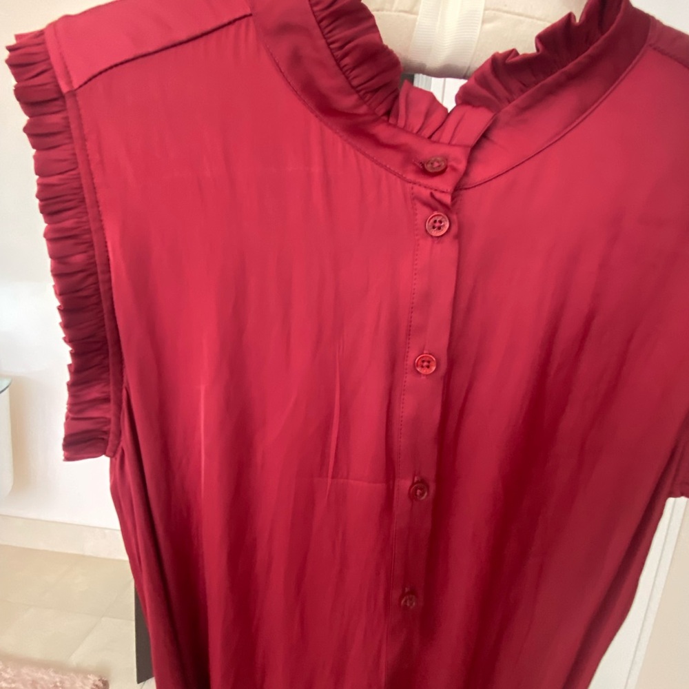 Zadig & Voltaire Burgundy Maxi Dress - Picture 9 of 16